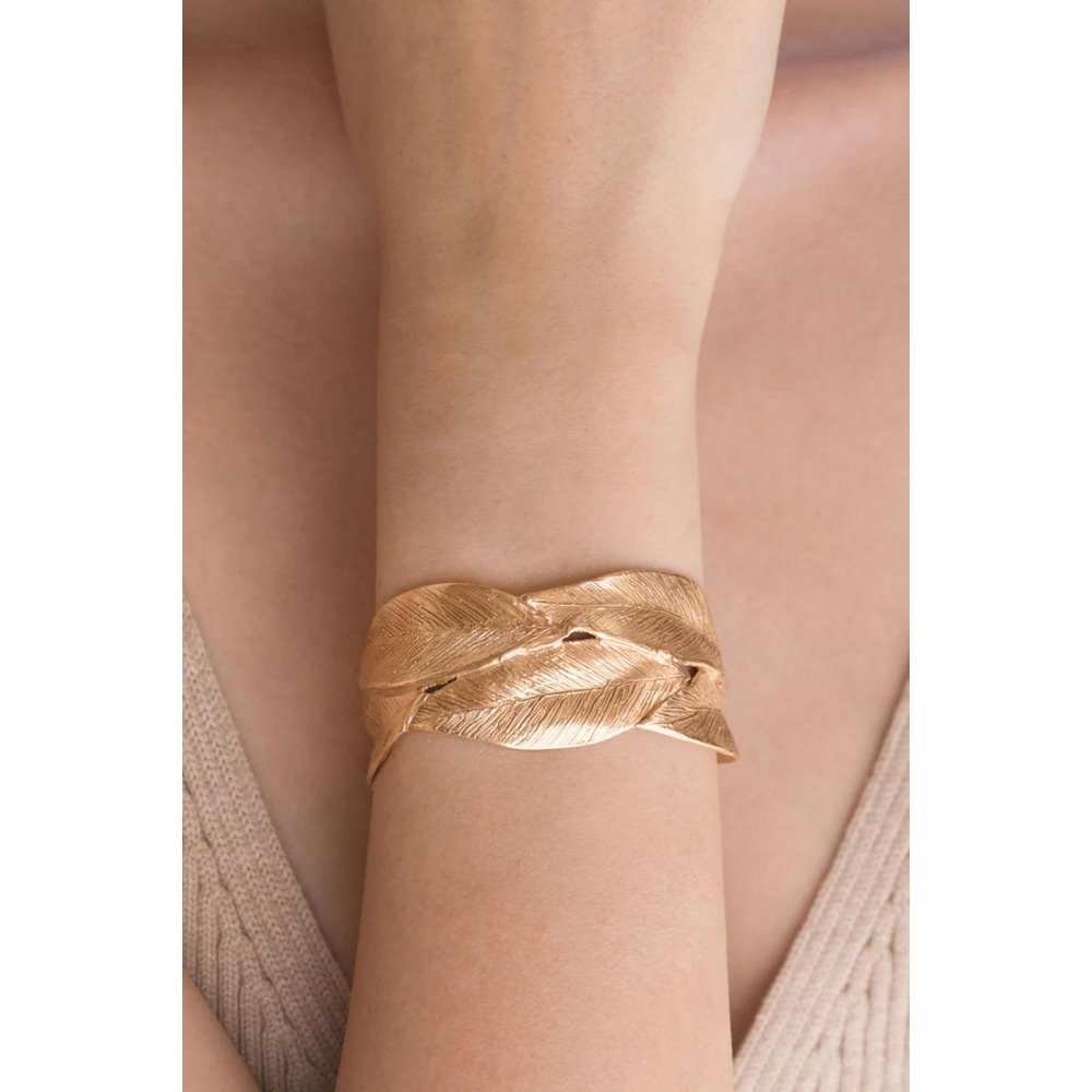 Leaves Double Bracelet