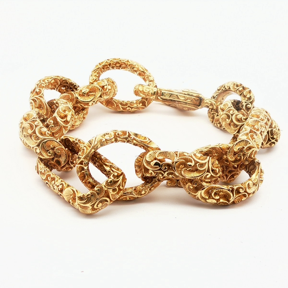 10-Link Groumette Bracelet