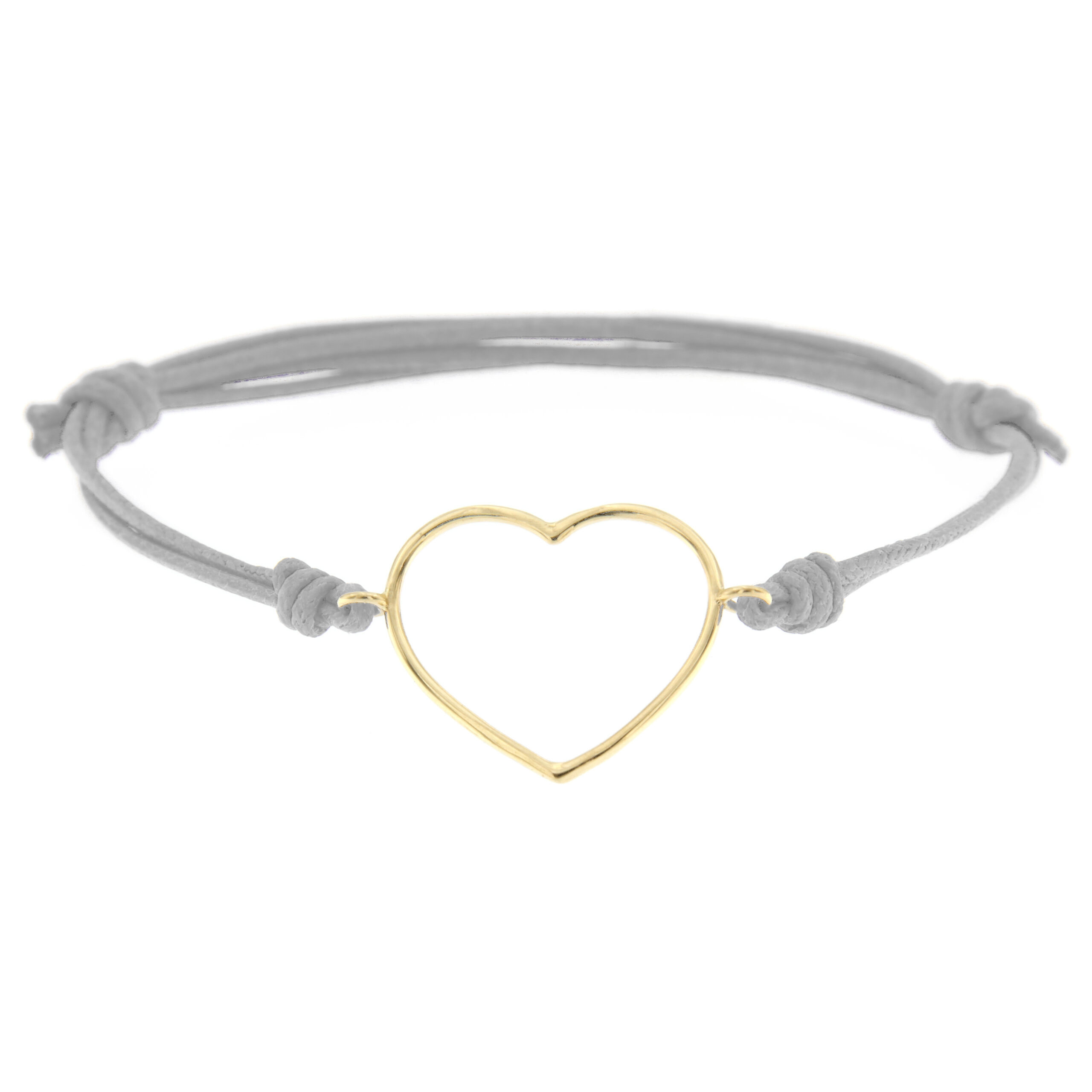 BRACELET - Angèle mini onyx heart bracelet | Ginette NY