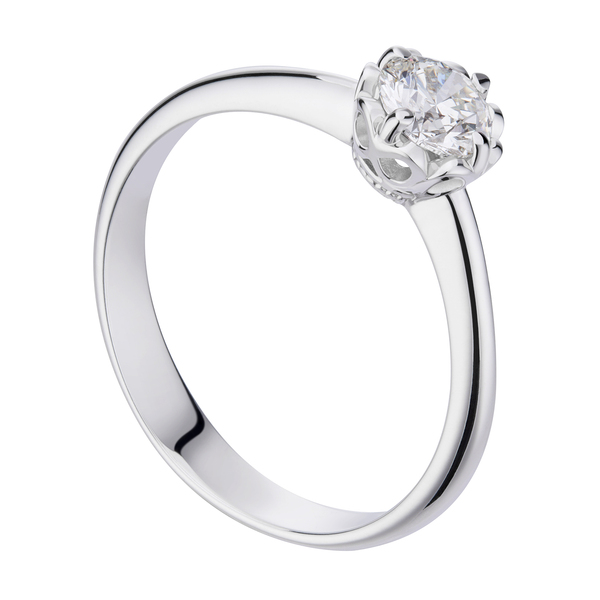 White Gold Solitaire