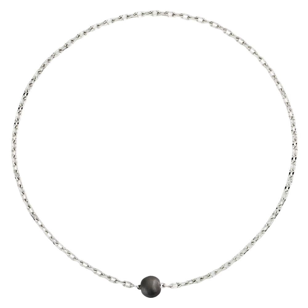 Collana Pepita in Argento & Titanio